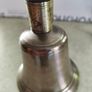 Antique Brass School Bell With Wood Handle Image 4
