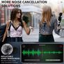 K60 Wireless Lavalier Microphone - Mini Clip-On Mic for iPhone, Type-C Android & Laptop (USB-C) - 08311 Image 3