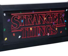 Official Stranger Things Lamp - 4 Lighting Modes - Multi Coloured Lights - Stranger Things Merchandise - Neon Light - Led Lamp - Light Box - USB Lamp - Night Light for Kids (FREE POSTAGE)