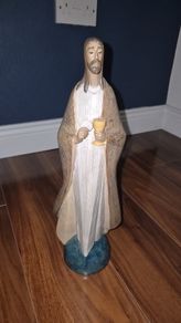 Vintage Llado 2366 Bread of Life Jesus Figurine