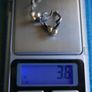 Vintage Pearl and  Sterling Silver 925 Earrings 3,6g Image 9