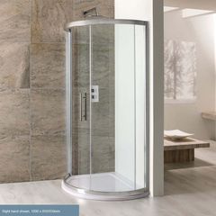Shower quadrant enclosure