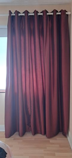 Ringed Curtains 90" x 90"