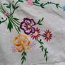 Vintage Embroidered Tablecloth Image 9