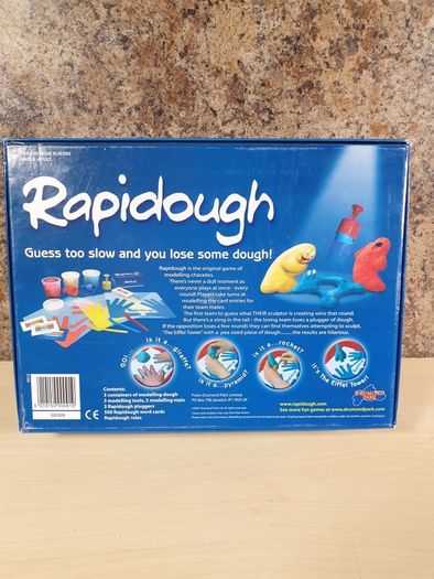 Rapidough game charades based modelling game family fun DRUMMOND PARK 2007