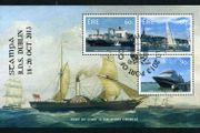2013 Ireland Stampa Public Souvenir Port of Cork Commemorative Stamps Miniature Sheet Overprinted for Stampa with show cancel of 20/10/13