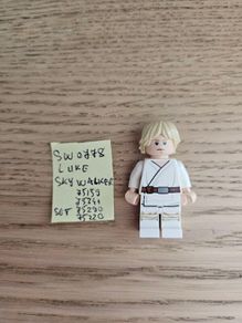 lego sw0778 luke skywalker, set star wars 75159, 75341, 75290