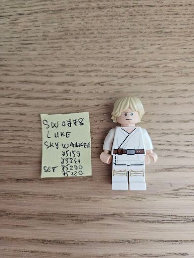lego sw0778 luke skywalker, set star wars 75159, 75341, 75290