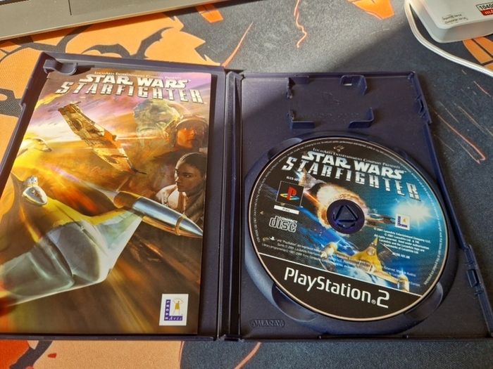 Star Wars Starfighter PlayStation 2 Ps2 Games Original