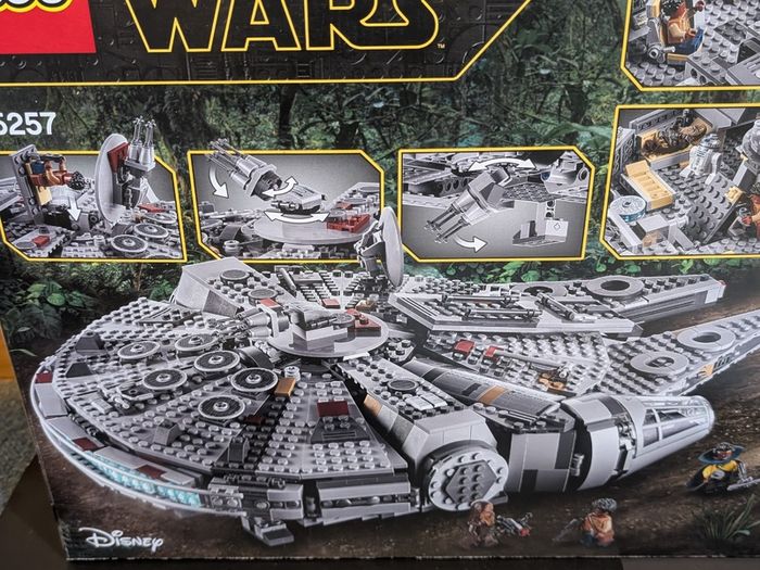 Lego 75257 Star Wars Millennium Falcon Open box New
