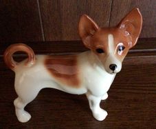 Vintage Coopercraft China Chihuahua Dog Figurine Ornament