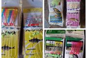 Mackerel fishing feathers 6hooks