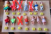 Vintage babies / dolls for doll house