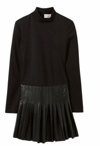 Claudie Pierlot pleated leather dress