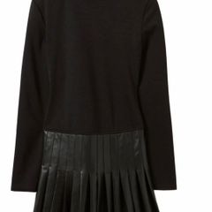 Claudie Pierlot pleated leather dress