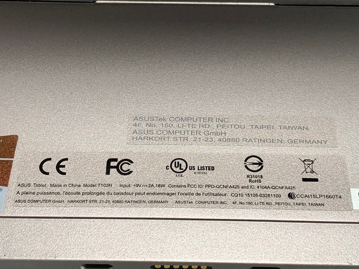 ASUS Transformer Mini T102H