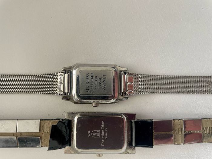 Calvin Klein and Dior (Swiss) women's ladies quartz watches