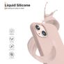 Liquid Silicone Shockproof Case For iPhone 13 Luxury Soft Phone Cover Pink New - FHT3IP13LK Image 7
