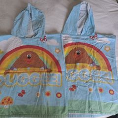 5 x toddler poncho towel