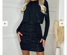 BNWT AX Paris Navy Party Dress