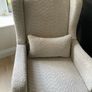 Harper Wingback Rocking Chair & Foot Stool Image 3