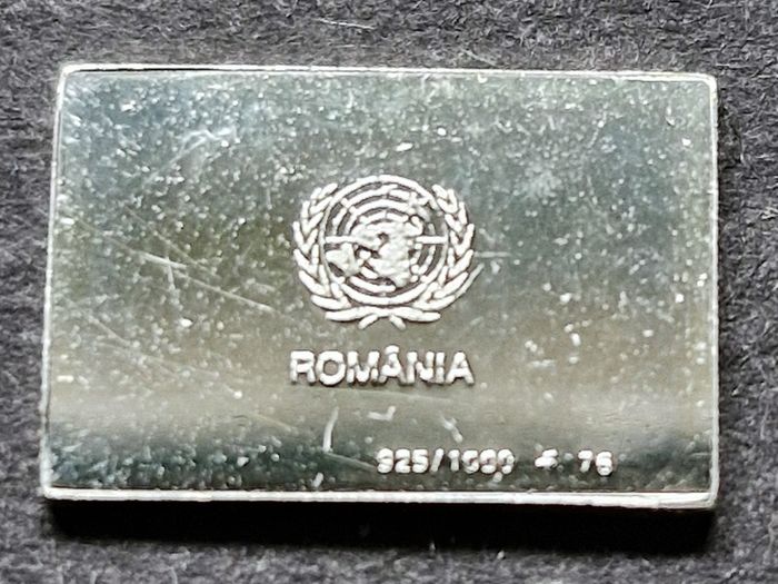 Franklin Mint Flags Of United Nations  Sterling 925 Silver (Price is For 1 Flag)