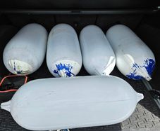 11 Boat Fenders 70cm