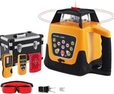 Rotary Laser Level Kit with Receiver Remote Control