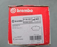Brembo P 06 051 Brake Pads (Mini Cooper)