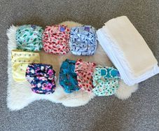 Cloth Nappy Stash - Bambino Mio & Smart Bottoms