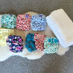 Cloth Nappy Stash - Bambino Mio & Smart Bottoms