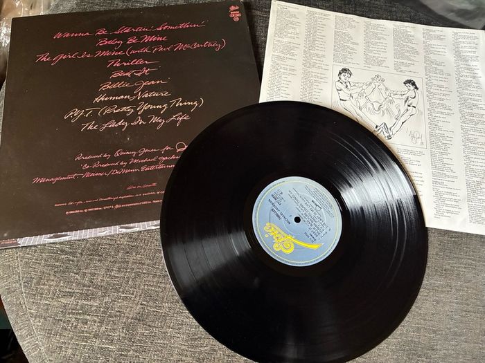 Michael Jackson- Thriller vinyl record