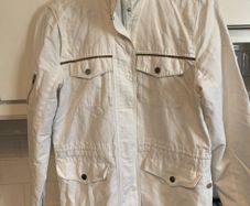 Mint velvet white jacket size medium