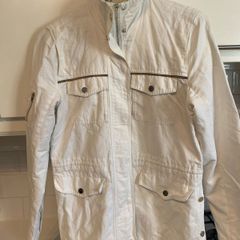 Mint velvet white jacket size medium
