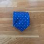 Canali Royal Blue Polka Dot Silk Tie Image 8