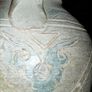 Unglazed terracotta pilgrim flask and jug Image 3
