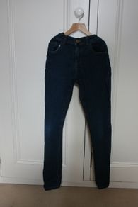 Boys Skinny Leg Denim Jeans with Stretch Age 10 - 11 Years Like New