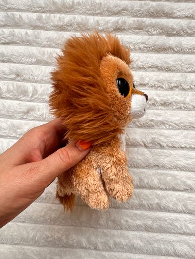 Hero Lion Ty Beanie Boo approx. 15 cm. Used Please see photos