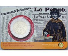 Belgium 2 Euro Brilliant Uncirculated Coin 2023 - 75 years of Women's Suffrage