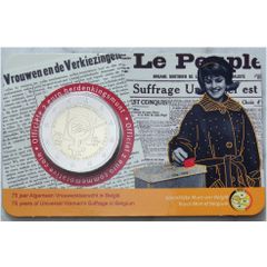 Belgium 2 Euro Brilliant Uncirculated Coin 2023 - 75 years of Women's Suffrage