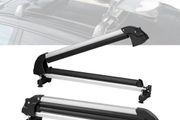Ski Snowboard Roof Rack 80.5 cm Universal Ski Rack for Car Roof with Lock