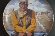 Franklin Mint Limited Edition John Wayne Decorative Plate