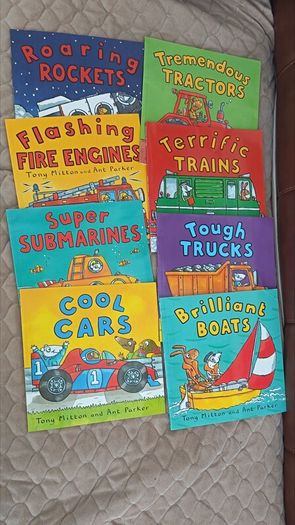 amazing machines 8 books collection