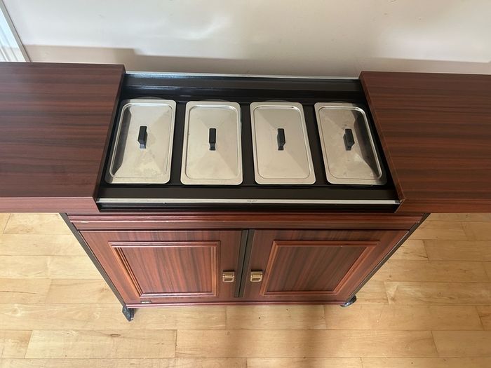 EKCO hostess trolley