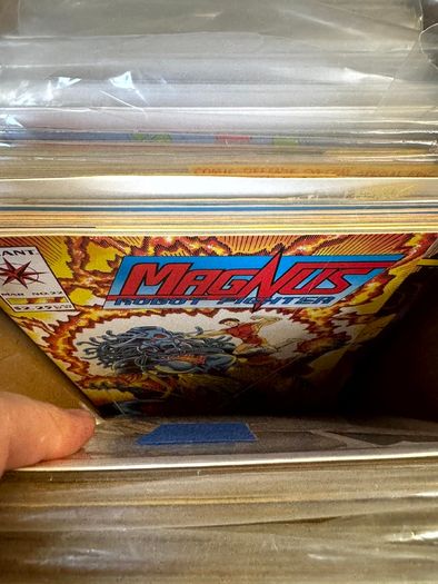 Valiant Long Comic Box w 270 comics for Sale