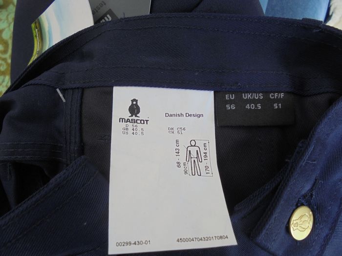 New Mascot workwear trousers