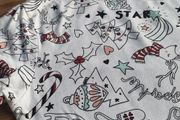 Cool Graffiti Girls Christmas Tshirt Age 11 to 12 Yrs