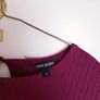 River Island Burgundy Dress - Size 8 Image 2