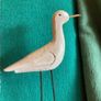 Hand crafted timber bird on metal legs. New Image 6