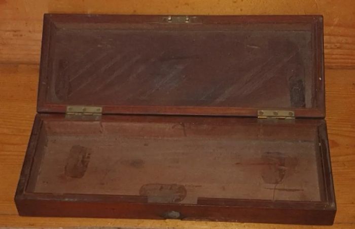 Antique Mahogany Box - 19th Century